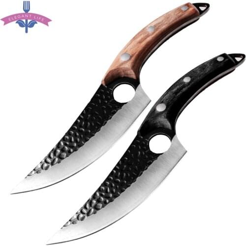 5.5Inch Stainless Steel Meat Cleaver Boning Knife Professional Tools For Kitchen Butcher Knife Handmade Meat Fish Bone