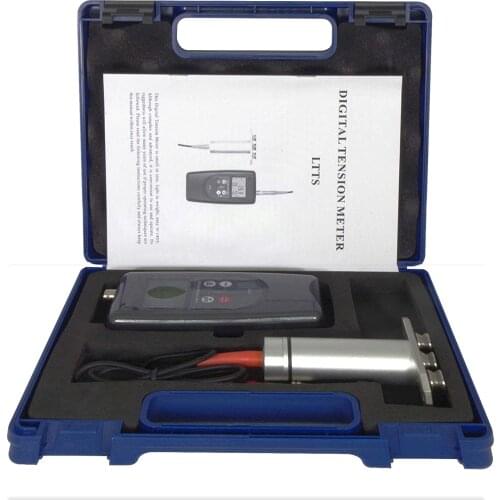 LTTS-2K Digital Wire Tension Tester Strain Gauge with 4 Measurement Unit Kgf gf N Lbf of Testing Yarns Fibers Wires Optical Fibe