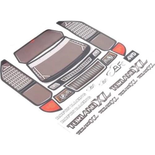 Car Body Shell Decal Sticker Set Fit 1/8 HPI Racing Savage XL FLUX Rovan TORLAND MONSTER BRUSHLESS TRUCK PARTS