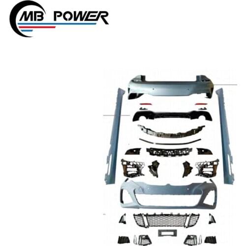 3 series G20 MT STYLE bodykit for G20 MT STYLE automotive body parts with front bumper rear bumper and side skirts