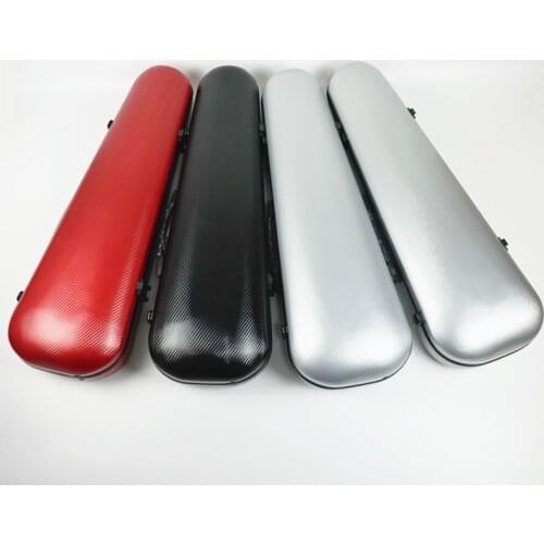 Wholesales 4/4 carbon fiber violin case black color violin case load bearing 100kg