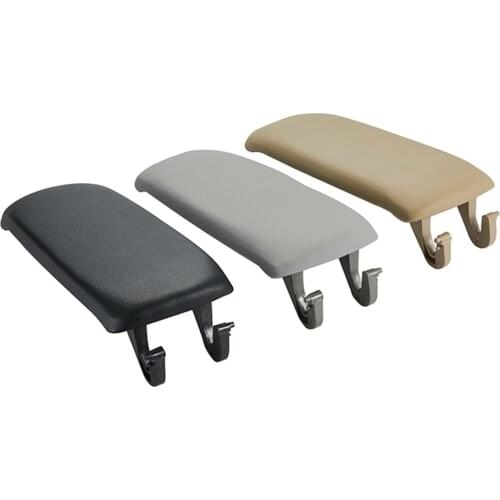 For Audi A6 C5 1998-2005 Center Console Arm Rest Storage Box Lid Cover CENTER CONSOLE ARMREST COVER Leather BLACK GREY BEIGE