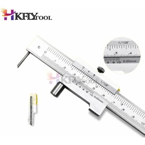Parallel crossed caliper 0-200mm 300mm 400mm stainless steel parallel crossed vernier caliper marking gauge Measurement Tool