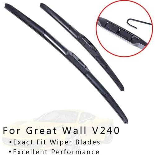 Winshield Wipers Blade For Great Wall V240 from 2009 2010 2011 2012 windscreen wiper car Accessories wholesale