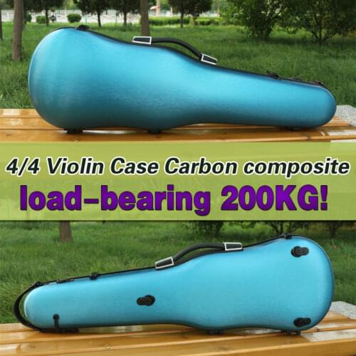 Carbon fiber composite material 4/4 violin case gold Weight-bearing 200kg #22