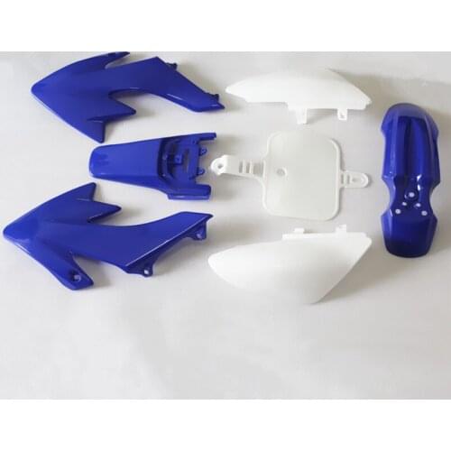 1 Set Blue Plastics Body Kits Fender Faring for HONDA CRF XR 50 XR50 CRF50 SSR SDG PIT BIKE 50c 110cc 125cc dirt bikes go kart