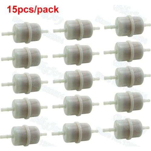 15pcs/pack 1/4" Fuel Filter For Kohler 24-050-13-S CH18-CH25, CH620-CH752, CH940-CH1000, CV18-CV25, CV620-CV752 Engines