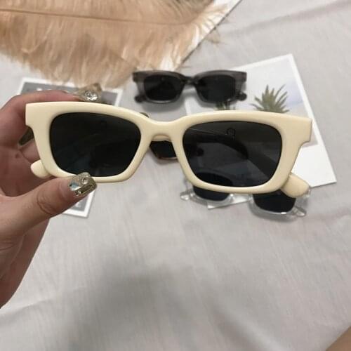 2021 Square Sunglasses Women Luxury Brand Travel Small Rectangle Sun Glasses Female Fashion Retro Lunette De Soleil Femme