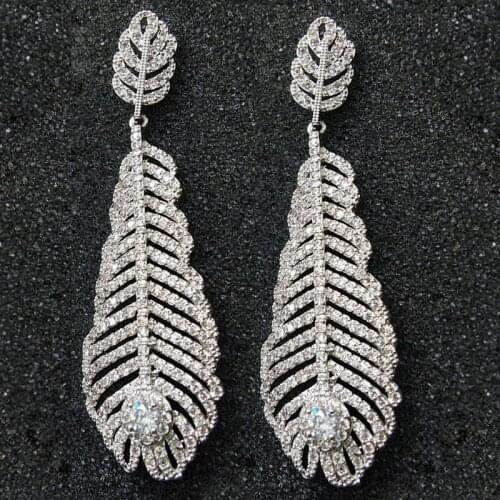 2021 New Earrings 925 sterling silver Crystal from Swarovskis Wholesale Charm Women Fine Jewelry fit Original Woman Earrings