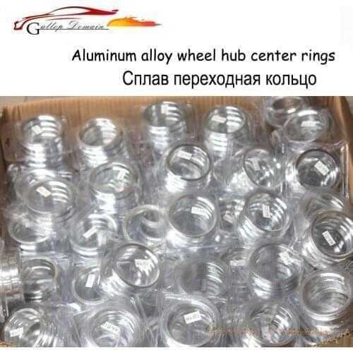 4pieces/lots 73.1 TO 66.1 Hub Centric Rings OD=73.1mm ID= 66.1mm Aluminium Wheel hub rings Free Shipping Car-Styling