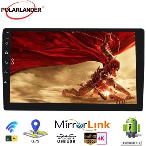 DVD Player GPS NAVIGATION 8.1 universal Car Radio 10 inch Android 2 din WIFI Bluetooth MP5 Player