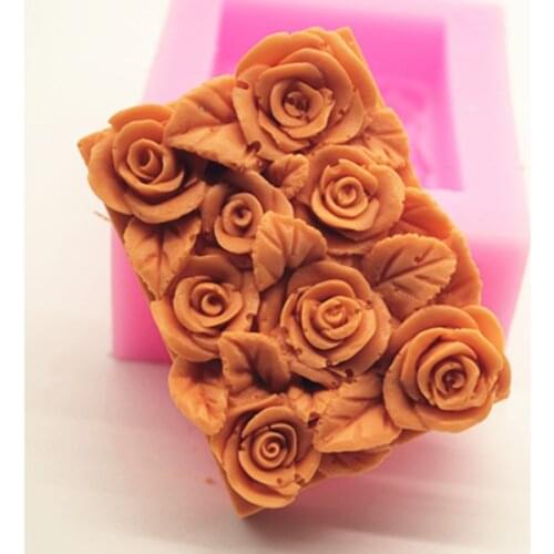 C430 soap mold/handmade soap mold/silicone mold/soap mold/silicone soap roses