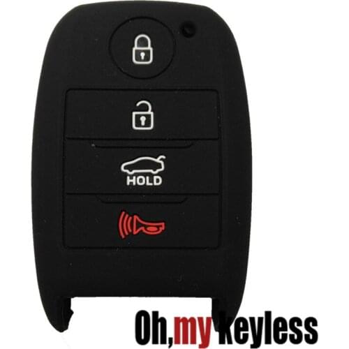 20pcs/lot Silicone Smart Key Case Cover 1Pcs For Kia Soul Carnival Sedona Niro Sorento Sportage Rio Forte Optima Cerato Koup