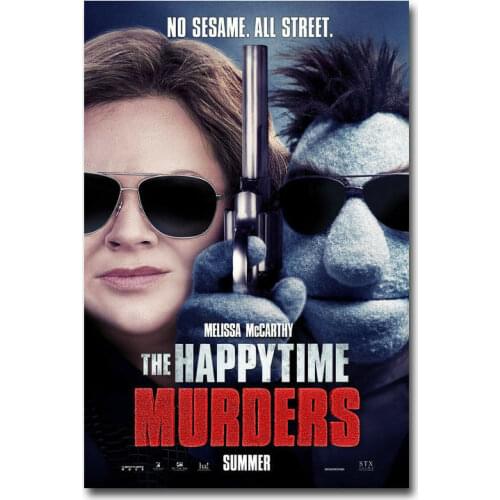 D0684 The Happytime Murders Movie Silk Fabric Poster Art Decor Indoor Painting Gift
