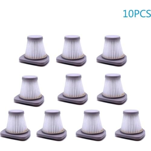 10PCS Vacuum Cleaner Filter Accessories for midea SC861 SC861A Wireless Handheld Vacuum Cleaner Parts Vacuum Filter