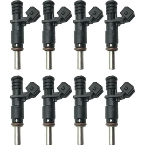 8pcs Fuel Injector Nozzle 13537531634 7531634 For BMW E87 E90 E91 E60 E61 E63 E65 E83 E85 N52 3.0L L6 2007-2013