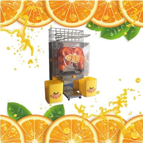 Cold press orange juice making machine citrus juicer extractor