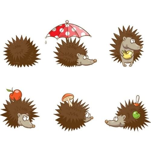 DABOXIBO Cartoon hedgehog Metal Cutting Dies Clear Stamps Mold For DIY Scrapbooking Cards Making Decorate Crafts 2020 NEW