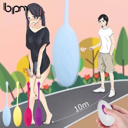Bpm Mini Vibrator eggs Sex Toys for Women Adult Sex Products 10 Modes Vaginal balls for Couple Vibrating Egg Remote Control