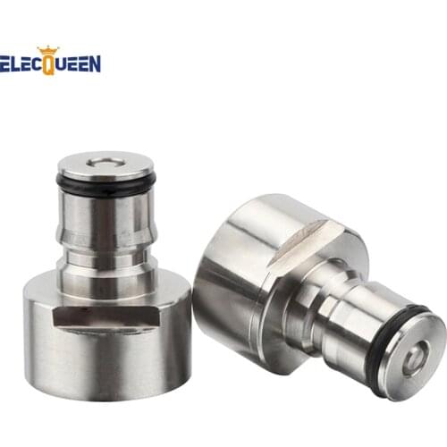 Keg Coupler Adapter Stainless Steel Ball Lock Conversion Kit,Cornelius Type Quick Disconnect Luquid & Gas Posts for Home Brewing