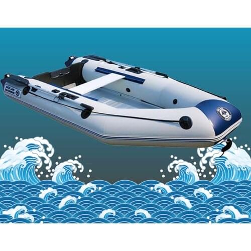 Solarmarine Factory Direct Inflatable Rowing Boats 4 Person Aluminum Floor CE Approved PVC Speed Boat Rescue Fishing Kayak