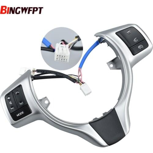 New Multi-function Steering Wheel Cruise Control Buttons Switch For Toyota Yaris 2012-2017 Verso-S 2012-2014