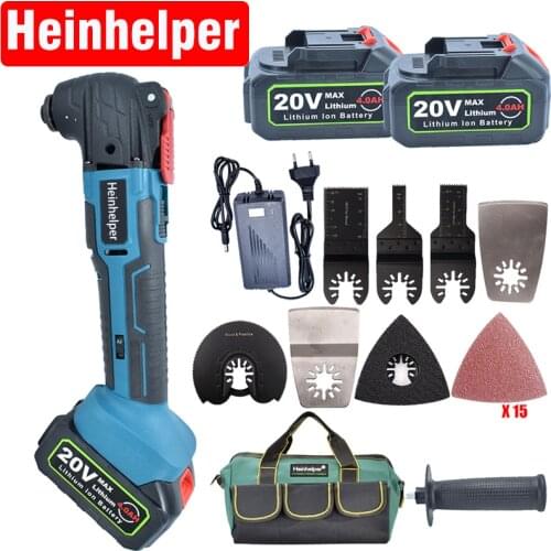 Oscillating Tools Electric Trimmer Saws Home DIY Lithium-ion Rechargeable Oscillating Multi Function Power Tools 20V