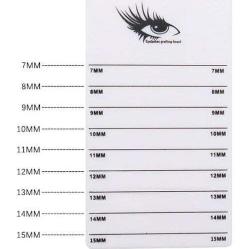 Acrylic Lashes Holder Pad Individual Eyelash Extension Glue Pallet Volume Eyelashes Display Palette Makeup Training Tools