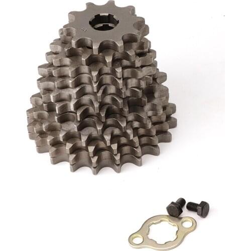 Front Engine Sprocket Star #530 10T-20T 12 13 Teeth 20mm For 530 Chain With Locker Motorcycle Dirt Bike PitBike ATV Quad Parts