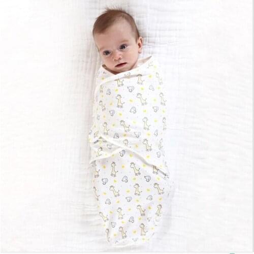 Babies Sleeping Bags Newborn Baby Cocoon Swaddle Wrap Envelope 0-6 Months Baby Blanket Swaddling Wrap Sleepsack