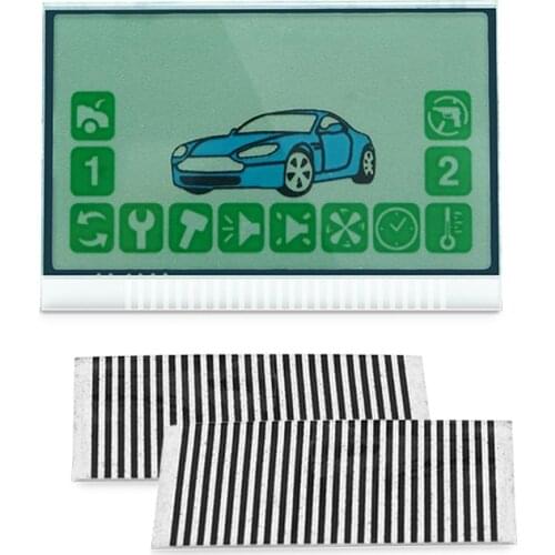 A92 A94 LCD display For Russian Keychain Anti-theft Car Alarm System StarlineA62 A64 A92 A94 lcd remote control Key Chain