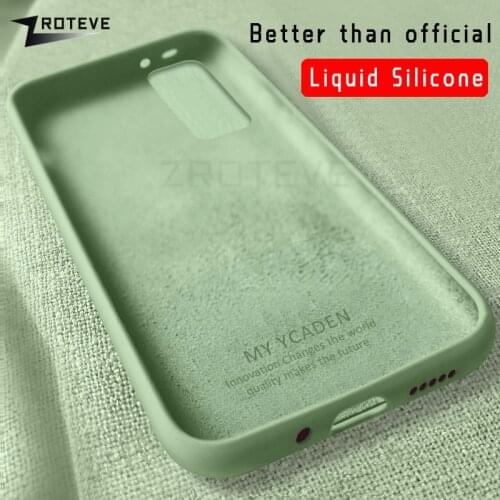 A51 A71 Case Zroteve Liquid Silicone Coque For Samsung Galaxy A71 A81 A51 A91 Cover For Samsung A41 A21S S A31 A01 M21 M31 Cases