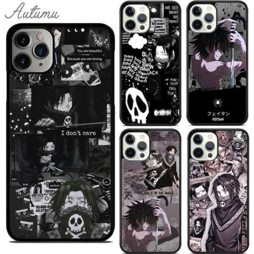 Feitan Hunter X Hunter Anime Phone Case for iPhone 11 12 Pro Max mini X XR XS SE 2020 5 6S 7 8 Plus Galaxy S8 S9 S10 Cover shell