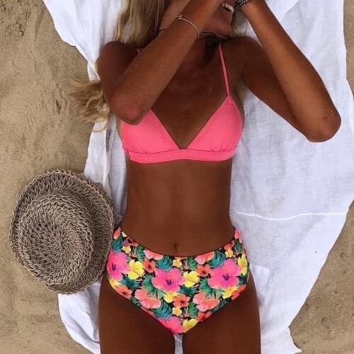 Розовые купальники HolaTeenYang China At AliExpress