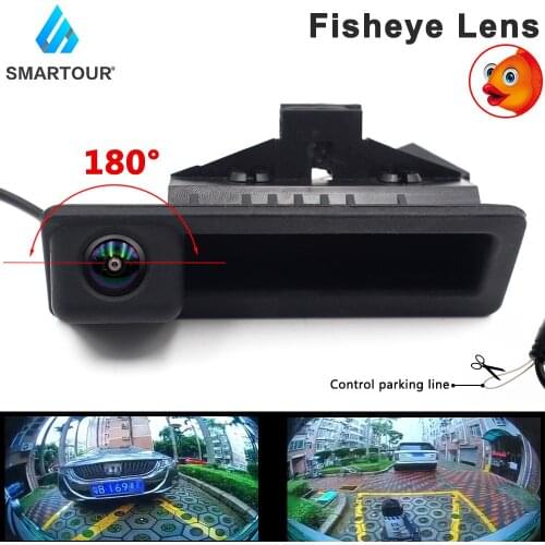 Smartour Vehicle Backup Cameras for BMW E87 E53 E90 E84 3 Series 5 Series X1 trunk handle switch rear view reversing camera