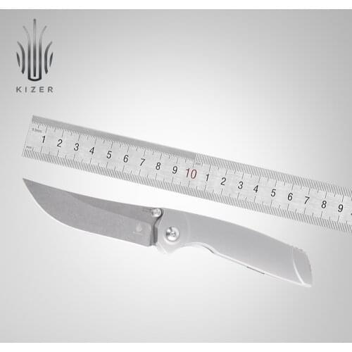 Kizer tactical knife KI4517 Shamshir 2020 new arrivals designed by Azo S35VN steel knife hand tools