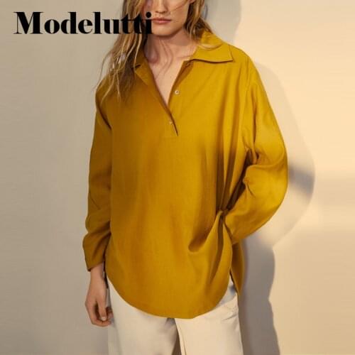 Блузки на пуговицах Modelutti China At AliExpress