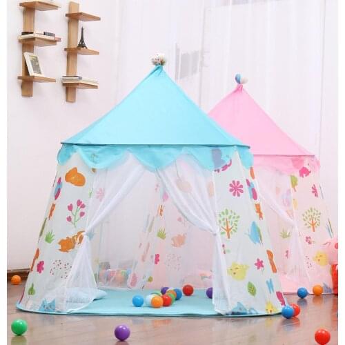 Large Children’s Tent Tipi Kids Indoor Bed Play House Child Portable Little House Teepee Baby Girls Camping Tent Toys for Boys