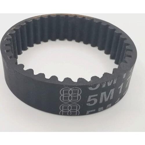 Black Rubber HTD 5M Type Closed Loop Timing Pulley Belt 5mm Picth 375-435mm Length 15/20/25mm Width Synchronous Belt