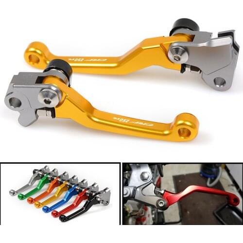 Motocross Dirt Bike Brake Clutch Lever For Honda CRF250R 2004 2005 2006 Pit Bike Brake Clutch Handle