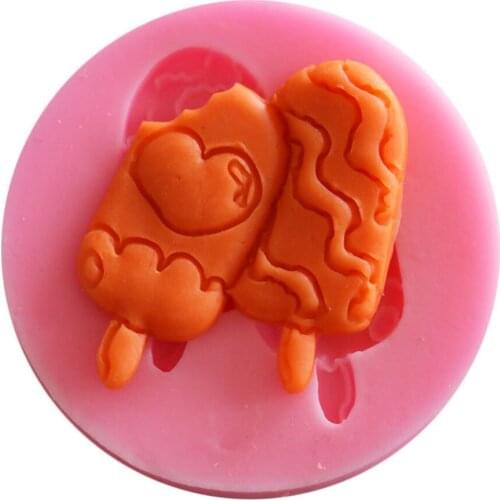 Ice Cream Silicone Mold,Popsicle Mold,for Resin Crafts Silicone Molds,Chocolate,Candy,Polymer Clay,Cake Tool Mold New Arrival