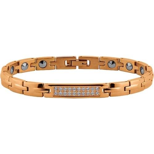 TREWTUNGSTEN FOR HEALTH Metal Bracelets