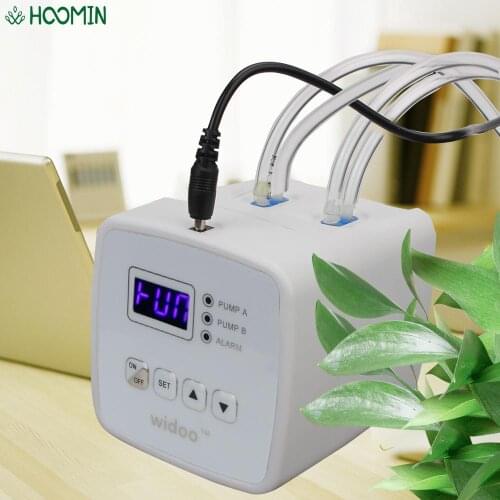 Intelligent Drip Irrigation System Set Automatic Watering Timer Garden Self-Watering Pump for Flowers Irrigation Controller