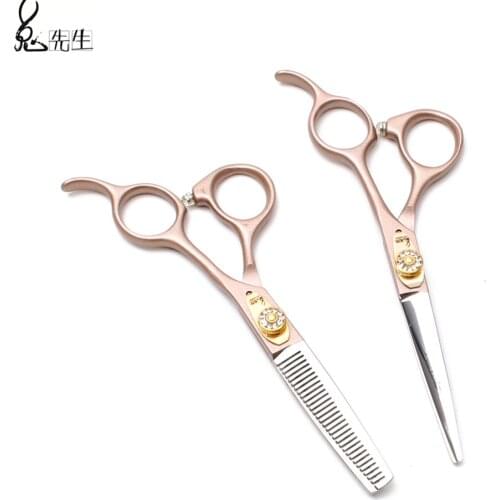 5.5" 6" 7" Japanese 440C Mr Rabbit Dog Scissors Professional Grooming Scissors Cutting Shears Thinning Shears Pet Scissors M9105