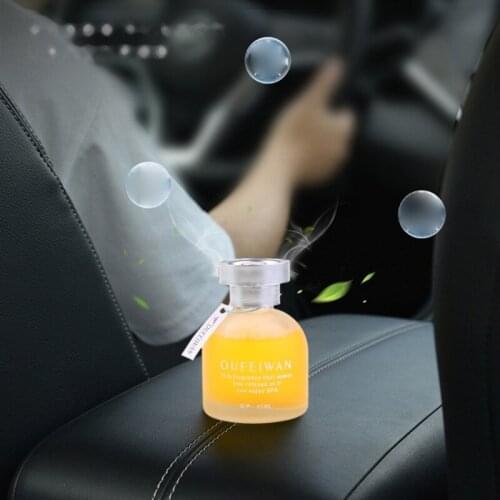 1 Piece 7 Fragrances to Choose Car Ornaments Interior Decoration Cars Home Offices Air Freshener Perfume Diffuser Decors