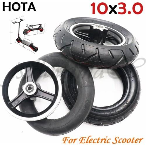 10x3.0 inner and outer tire alloy wheel hub 10*3.0 tube tyre For KUGOO M4 PRO Electric Scooter Go karts ATV Quad Speedway tyre