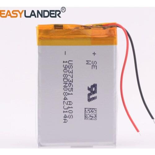 373651 3.7V 700mAh 403550 Lithium Polymer Li-Po li ion Rechargeable Battery cells For Mp3 MP4 MP5 GPS mobile bluetooth