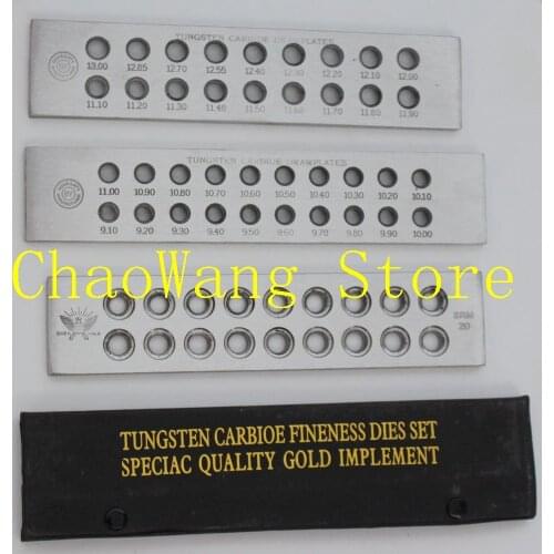 9.0-11mm Big Round Drawplate Jewelry Making Draw Plate