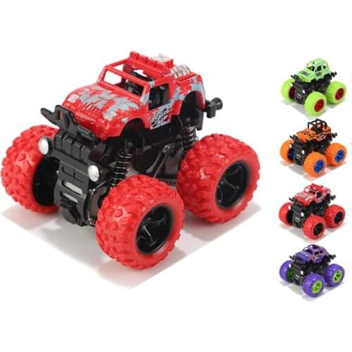 1:36 Mini Four-wheel drive inertia off-road toy car 360-degree free rotation for children/kids Gifts
