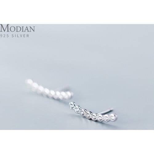 Colusiwei Fashion Round In Round Stud Earrings for Women Clear CZ Bright Geometric Circle Ear Stud 925 Sterling Silver Jewelry